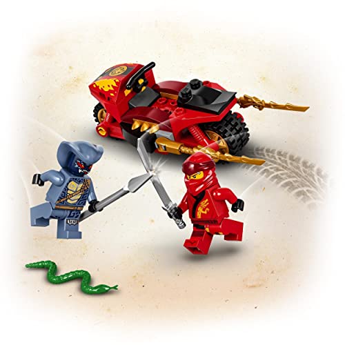 LEGO 71734 Ninjago Moto Acuchilladora de Kai, Juguete de Construcción con Mini Figura de Ninja para Niños 4 Años