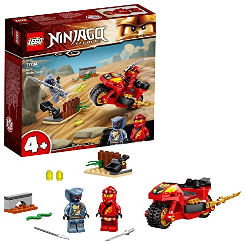LEGO 71734 Ninjago Moto Acuchilladora de Kai, Juguete de Construcción con Mini Figura de Ninja para Niños 4 Años