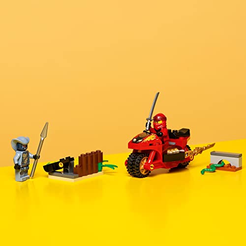 LEGO 71734 Ninjago Moto Acuchilladora de Kai, Juguete de Construcción con Mini Figura de Ninja para Niños 4 Años