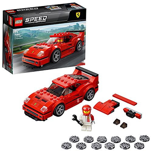 LEGO 75890 Speed Champions Ferrari F40 Competizione Juguete de Construcción, Coche para Niños