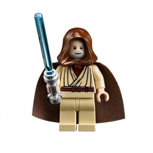 LEGO Minifigura Jedi con capucha de Star Wars Obi-Wan Kenobi (Halcón Milenio - Versión Estrella de la Muerte) por LEGO