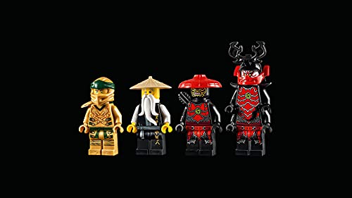 LEGO Ninjago - Robot Dorado, Juguete de Construcción con Figura de Acción, Incluye a Lloyd, Wu y el general Kozu, a Partir de 8 Años (71702) , color/modelo surtido