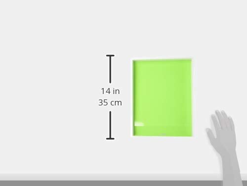 Leitz WOW 53611054 Duo Colour - Bandeja para cartas (4 unidades), color verde