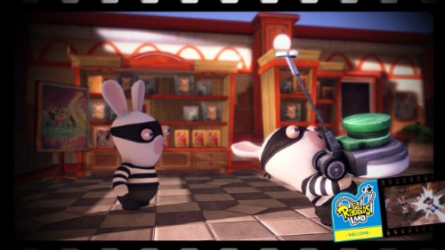 Les Lapins Crétins Land [Importación francesa]