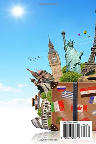 Let the Adventure Begin Brazil: 6 x 9 Lined Journal, 126 pages | Journal Travel | Memory Book | A Mindful Journal Travel | A Gift for Everyone | Brazil |