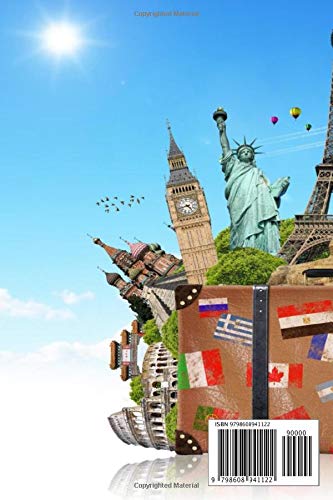 Let the Adventure Begin Brazilia: 6 x 9 Lined Journal, 126 pages | Journal Travel | Memory Book | A Mindful Journal Travel | A Gift for Everyone | Brazilia |