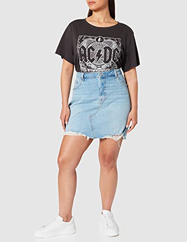 Levi's Plus Size PL Deconstructed Falda, Luxor Heat Skirt Plus Tango, 18 para Mujer