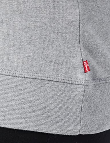 Levi's Plus Size Pl Graphic Standard Sudadera, Crew Core Batwing II Starstruck Heather Grey, 4XL para Mujer