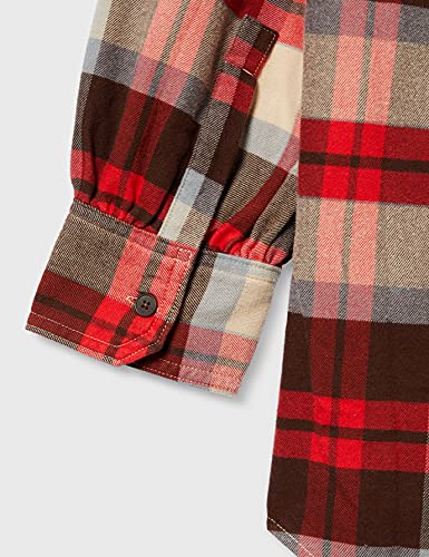 Levi's Plus Size Pl Remi Utility Shirt Camisa, Rosie Chicory Coffee-Manta, Color marrón, 3XL para Mujer