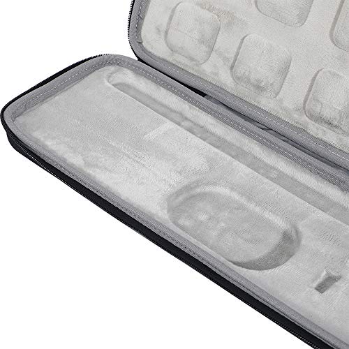 Linghuang Funda de protección para Logitech MX Keys Teclado de almacenamiento de viaje para Logitech MX Keys Teclado retroiluminado inalámbrico, tamaño 46 x 16 x 4,5 cm
