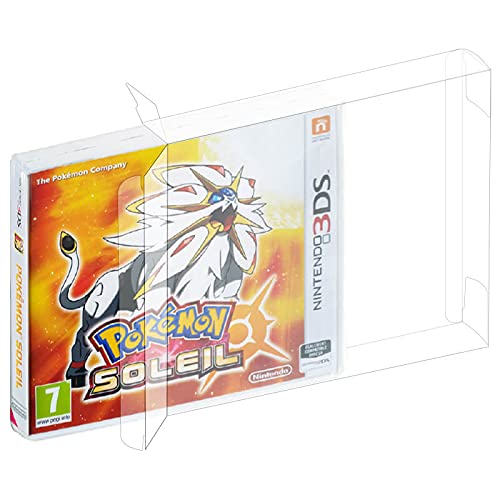 Link-e : 10 X Estuche Protector de Plastico para Caja de Juegos Compatible con la Consola Nintendo 3DS