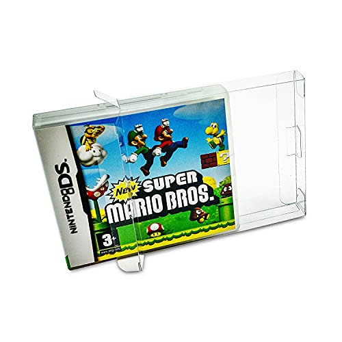 Link-e : 10 X Estuche Protector de Plastico para Caja de Juegos Compatible con la Consola Nintendo DS