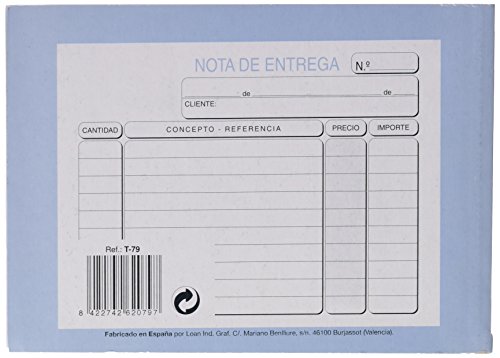 Loan T79 - Talonario, 10 unidades