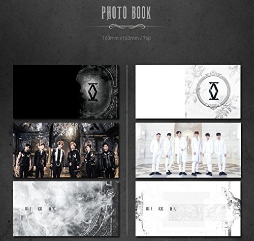 Loen Entertainment Cross Gene - Mirror (4Th Mini Album) [Black Ver.] Cd+Photobook+Photocard
