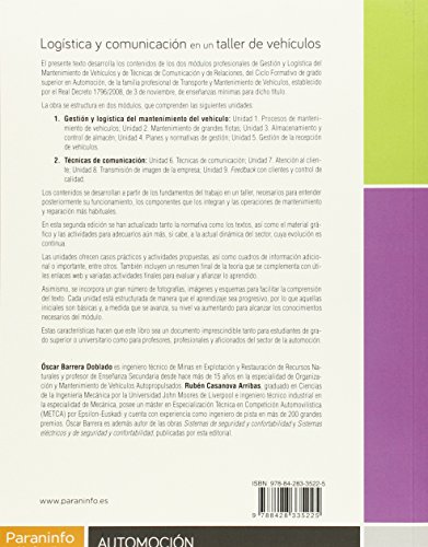 Logística y comunicación en un taller de vehículos 2.ª edición