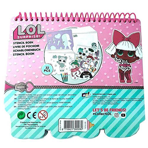 Lol Surprise Cuaderno actividad+accesorios