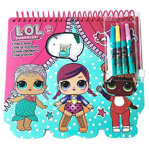 Lol Surprise Cuaderno actividad+accesorios