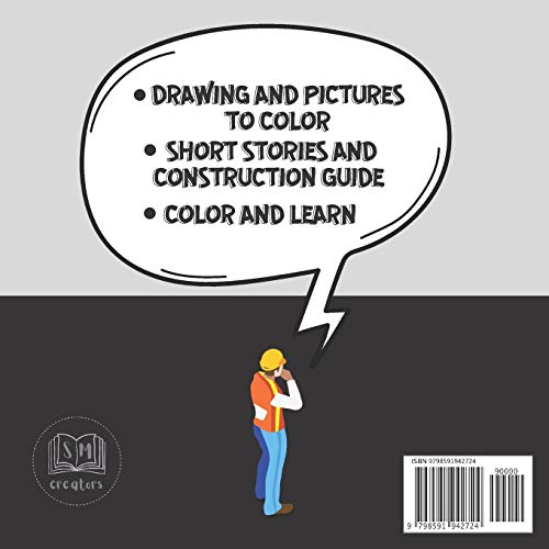 Look Inside Construction Site Book: Present Gift For Kids How Things Work On Building Places 2021