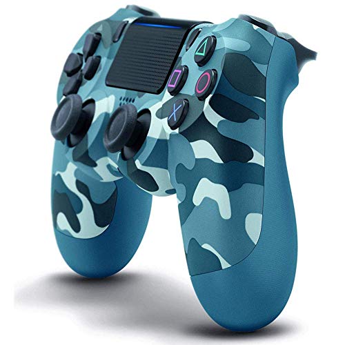 L&WB Controlador Inalámbrico Dualshock 4 para Playstation 4 - Camuflaje Azul