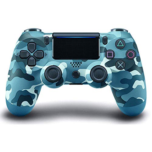 L&WB Controlador Inalámbrico Dualshock 4 para Playstation 4 - Camuflaje Azul