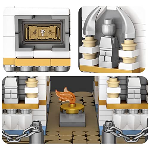 LXQLLJJD Juego De Bloques De Construcción En Miniatura ARC De Triomphe, 1188 Mini Bloques, Juguetes Educativos, Modelos Emblemáticos De Fama Mundial Adecuados para Niños Y Adultos