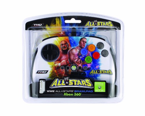 Mad Catz WWE All STARS BrawlPad - Volante/mando (Mando de juegos, Xbox, D-pad, Turbo, Volver, Start, Con cables, USB, 3 m) Múltiple