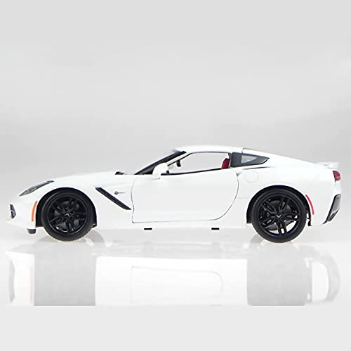 Maisto 2014 Chevrolet Corvette Stingray Z51 Blanco 1/18 31677 [Mercancías de importación paralelas]