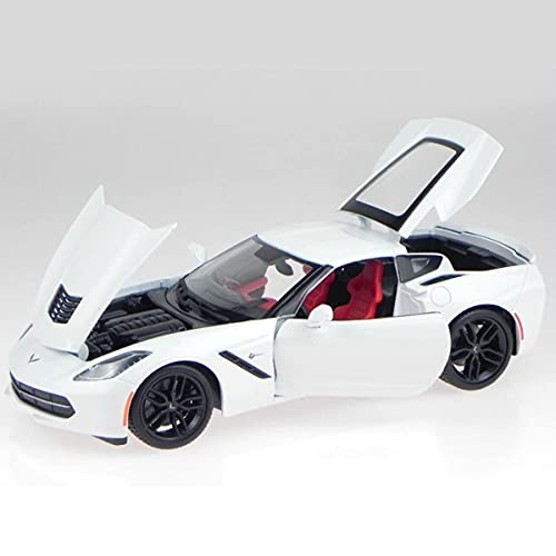 Maisto 2014 Chevrolet Corvette Stingray Z51 Blanco 1/18 31677 [Mercancías de importación paralelas]