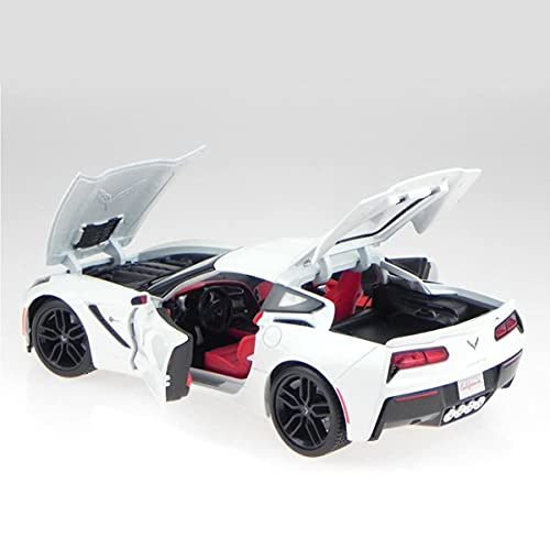 Maisto 2014 Chevrolet Corvette Stingray Z51 Blanco 1/18 31677 [Mercancías de importación paralelas]