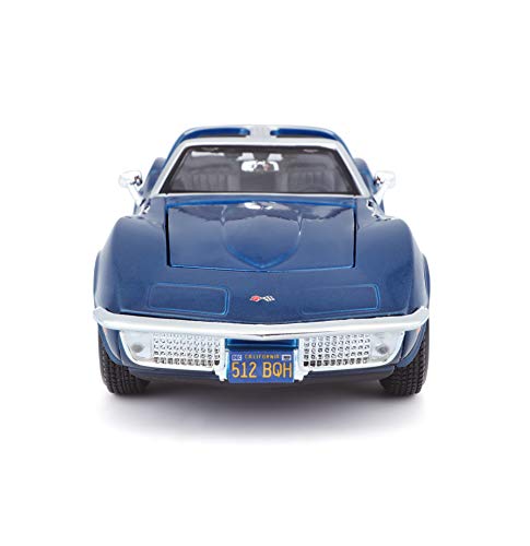 Maisto-Chevrolet Corvette '70 azul 1/24 31202B (31202) , color/modelo surtido