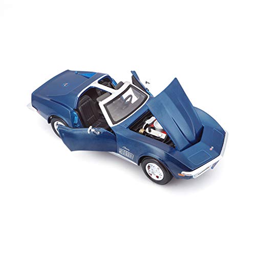 Maisto-Chevrolet Corvette '70 azul 1/24 31202B (31202) , color/modelo surtido