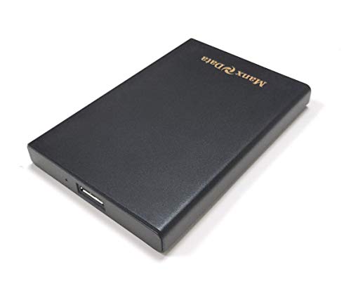 ManxData Disco duro externo portátil USB 3.0 de 500 GB, para uso con Windows PC, Mac, Smart TV, Xbox One y PS4