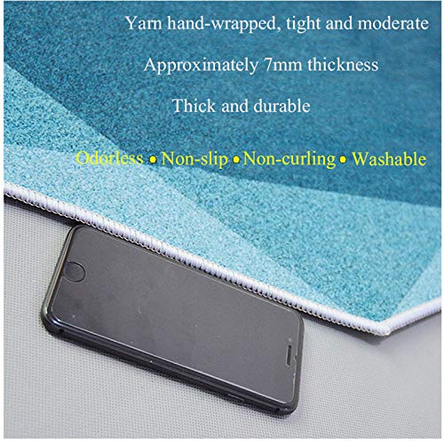 Mats De Oficina Para Sillas Rodantes, Tapete De Silla, Esteras Protectoras Para Suelo Para Silla De Ruedas, Estera De Silla De Computadora Para Juegos, Alfombra De Alfombra Redonda(Size:100cm/39.4in)