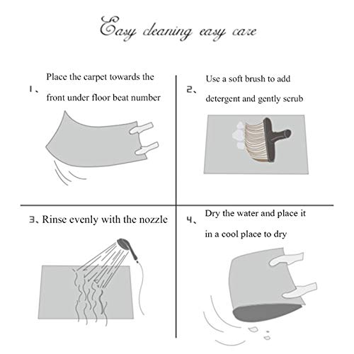 Mats De Oficina Para Sillas Rodantes, Tapete De Silla, Esteras Protectoras Para Suelo Para Silla De Ruedas, Estera De Silla De Computadora Para Juegos, Alfombra De Alfombra Redonda(Size:100cm/39.4in)