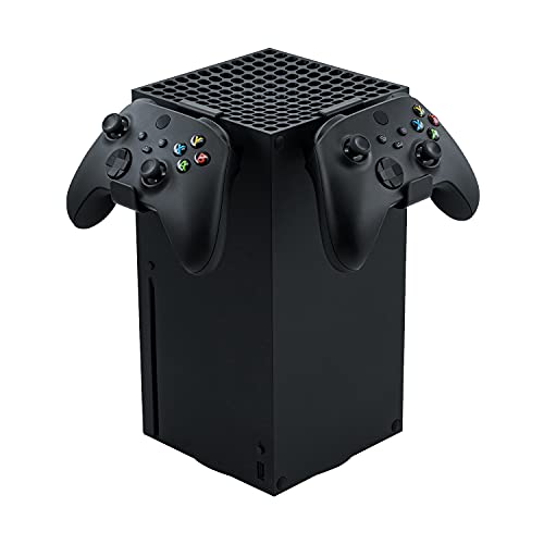 Mcbazel Controlador de gamepad y auriculares Soporte de suspensión para PS5/ Xbox Series solo sin tornillos / sin cinta adhesiva - 2 piezas