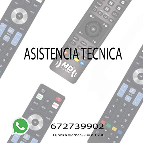MD MANDOS. Mando A Distancia TELEVISIÓN TDSYSTEMS - Mando TELEVISOR TD Systems Mando A Distancia para TD-System TV -Modelo 2