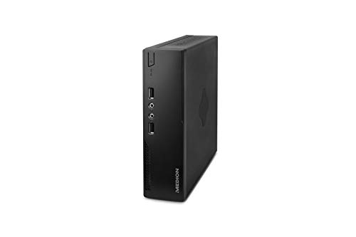 Medion S22003 MD34639 - MiniPC Ordenador de Sobremesa (Intel Core i3-5005U, 8GB RAM, 512GB SSD, Intel HD Graphics, sin Sistema Operativo) Negro