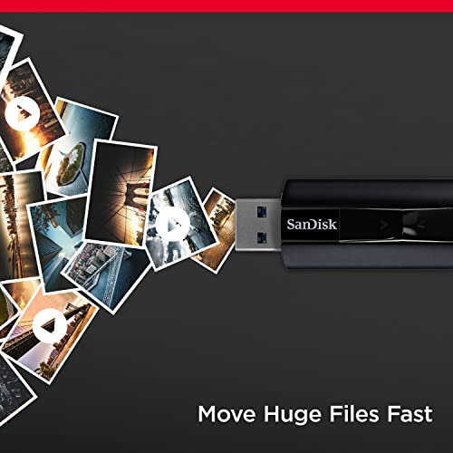 Memoria Flash SanDisk Extreme PRO 128 GB - USB 3.1, velocidad de lectura hasta 420 MB/s, de escritura hasta 380 MB/s
