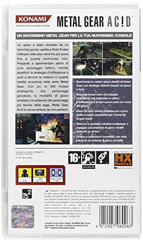 Metal Gear Acid (Psp) [Italia] [UMD Mini para PSP]