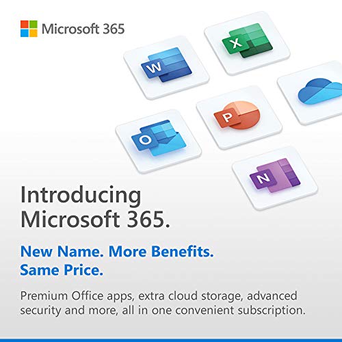 Microsoft 365 Personal | Office 365 apps | 1 user | 1 year subscription | PC/Mac, Tablet and phone | multilingual | box