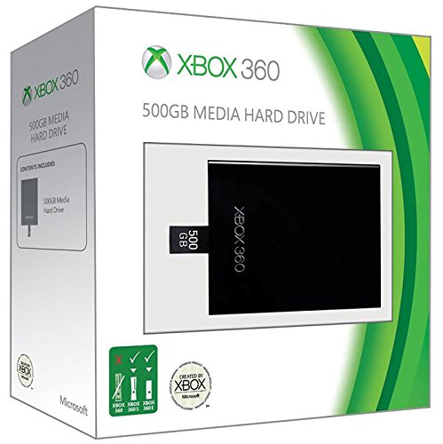 Microsoft - Disco Duro De 500 GB (Xbox 360)