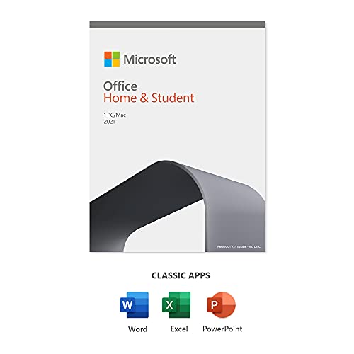 Microsoft Office 2019 Home and Business + Home and Student | 1 User | 1 PC (Windows 10) or Mac | One-Time Purchase | Multilingual