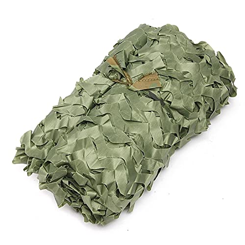 Militar Red De Camuflaje del Bosque,El Automóvil Toldos Observar ​Aves Ocultar CS Caza Militar Decorar Caza Jardín,para jardín, ocio, camping, fiestas, bares(Size:1.5x9M=5X29FT,Color:ejercito verde)