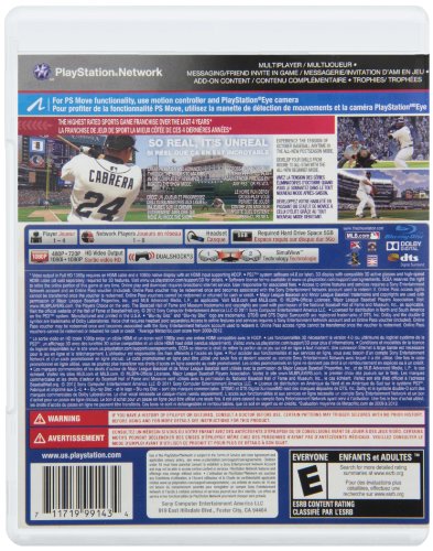 MLB 13: The show - PS3 [CANADIAN COVER JOSE BATISTA]