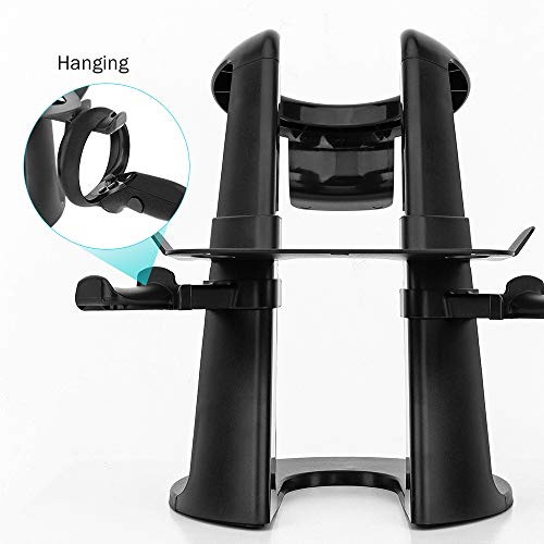 MoKo Soporte de VR Compatible con Oculus Quest/Rift/Rift S, Soporte Soporte de Montaje para Consola de Videojuegos, Mando Asa, Auriculares VR y Controladores VR