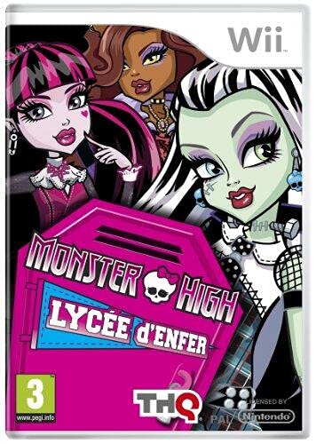 Monster High : Lycée d'enfer [Nintendo Wii] [Importado de Francia]