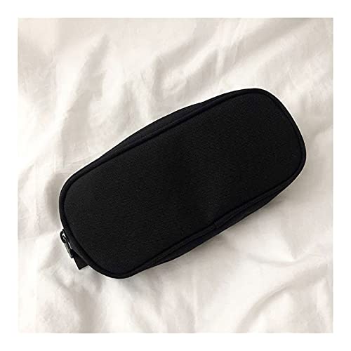 Moonlight Star 1 PC Kawaii Oso Bordado Lienzo Bolso lápiz Caja Pluma Regalo niños papelería cosmética (Color : A)