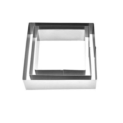 Moonlight Star 3 PC/Molde Anillo de Mousse de Acero Inoxidable Cortador de Galletas for Hornear Galletas Herramientas de Molde de pastelería Accesorios Ensalada Formulario Sugerencias for Hornear