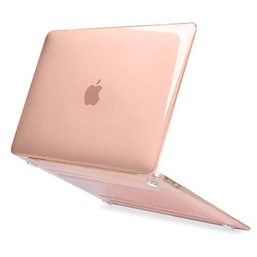MOSISO Funda Dura Compatible con MacBook Air 13 Pulgadas 2021-2018 A2337 M1 A2179 A1932 con Pantalla Retina & Touch ID,Ultra Delgado Carcasa Rígida Protector de Plástico Cubierta,Cristal