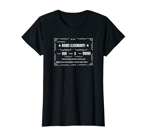 Mujer Boobs Legendary Gaming Video Game Don't Touch Regalo Camiseta